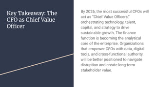 Top 10 CFO Priorities for 2026 Strategy & Trends | PDF