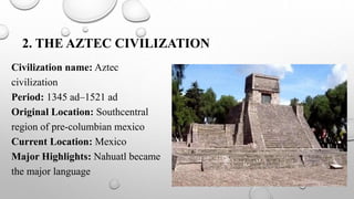 Top 10 civilization of the world | PPTX