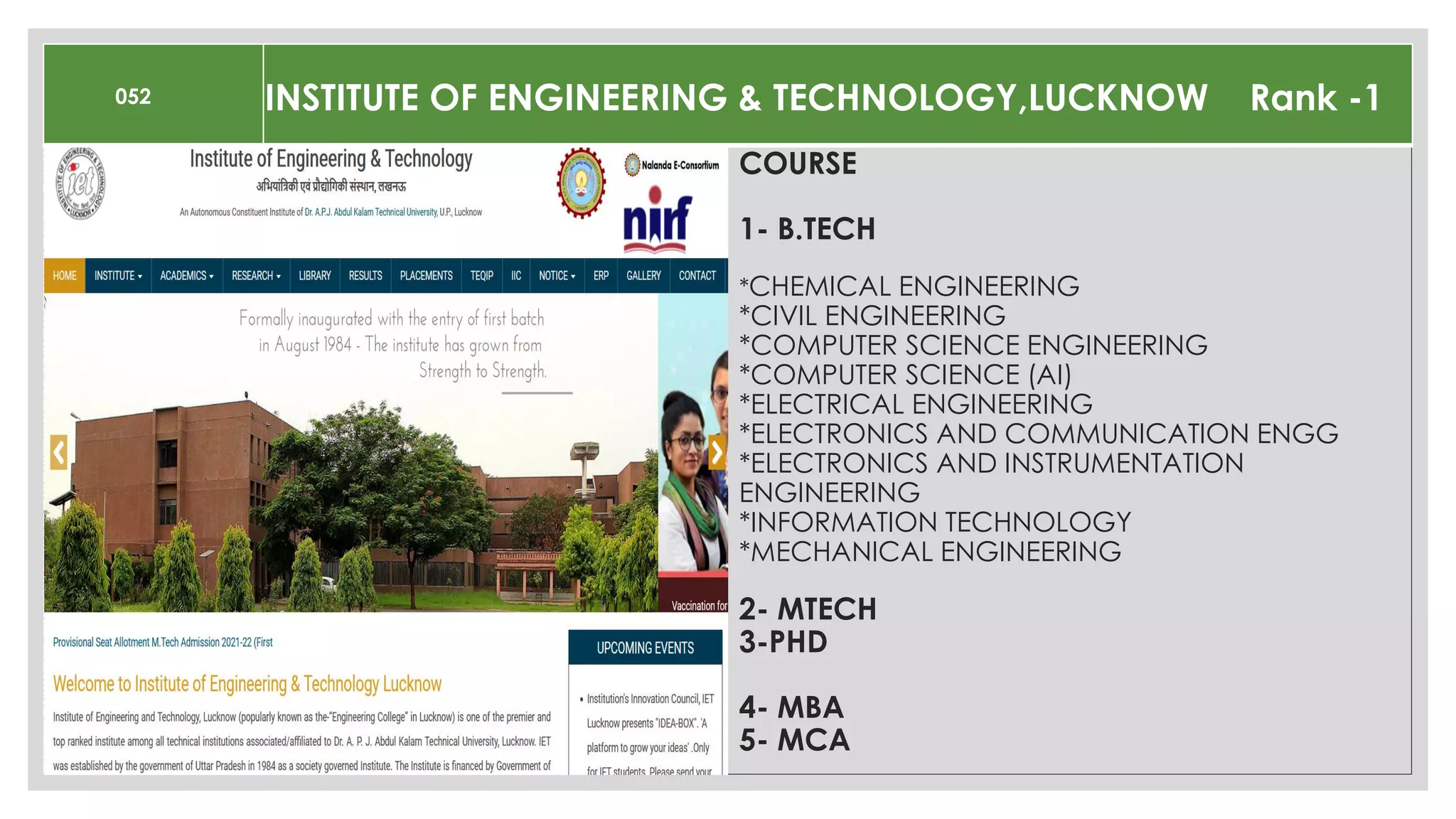 TOP10 GOVERNMENT ENGG COLLEGE | PPT