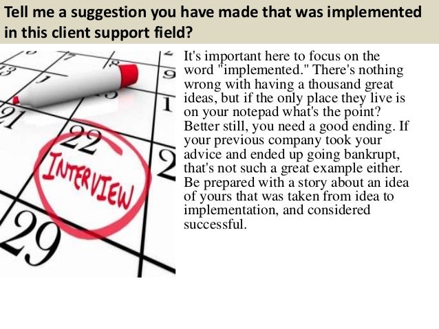 technical support interview questions and answers