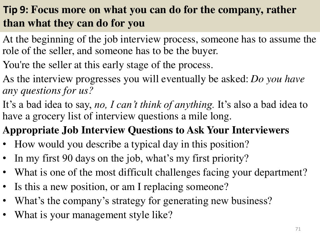 interview research associate questions