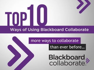 more ways to collaborate
than ever before…
 