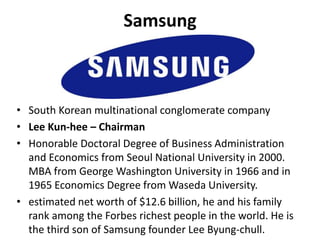 south korean multinational conglomerate company