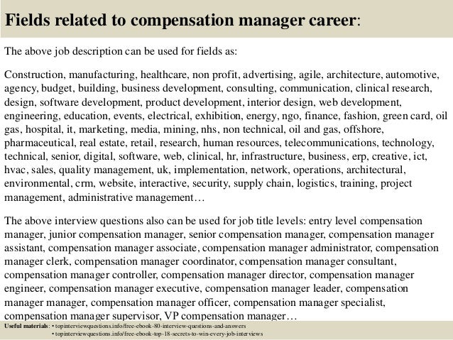 Resume compensation manager compensation analyst il