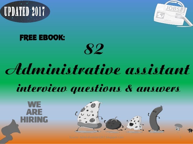 executive assistant interview answers