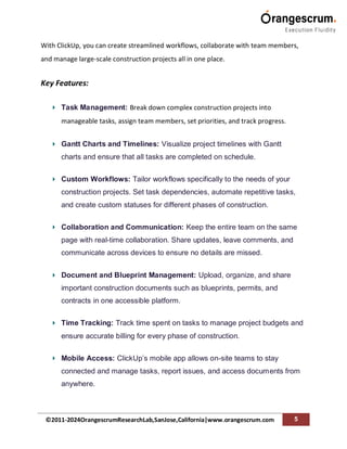 Top 10 Construction Project Management Software in 2024 | PDF