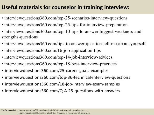 training interview questions