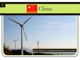 1       ChinaWind Turbines at Tangshanpeng Wind Farm in China