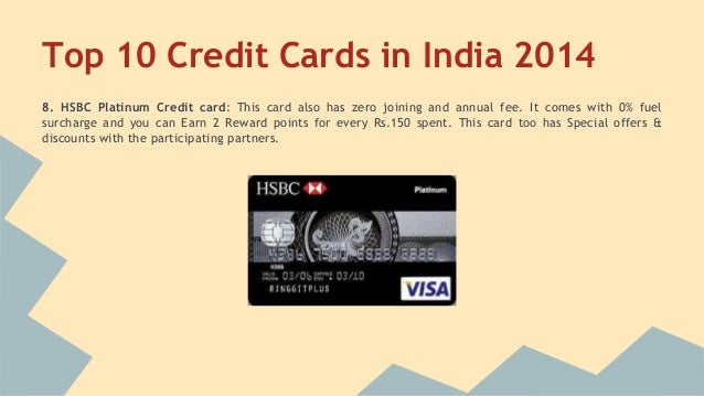 Best credit card options in india