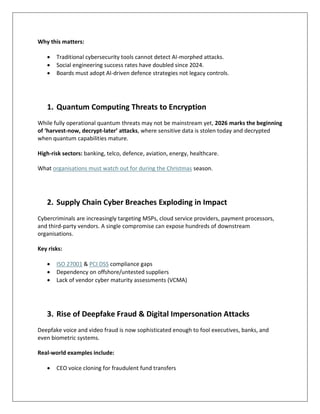 Top 10 Critical Cyber Threats Businesses Need to Be Prepared for in ...