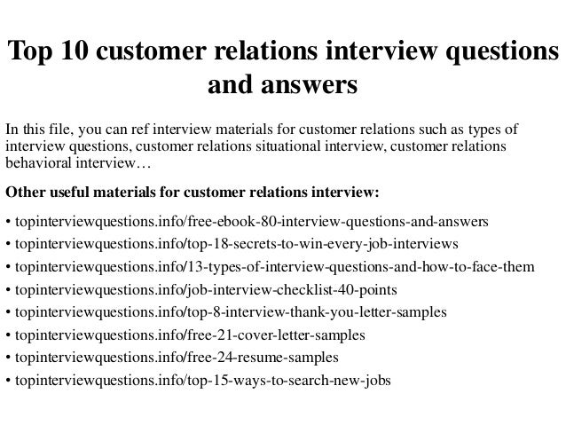 customer research interview questions