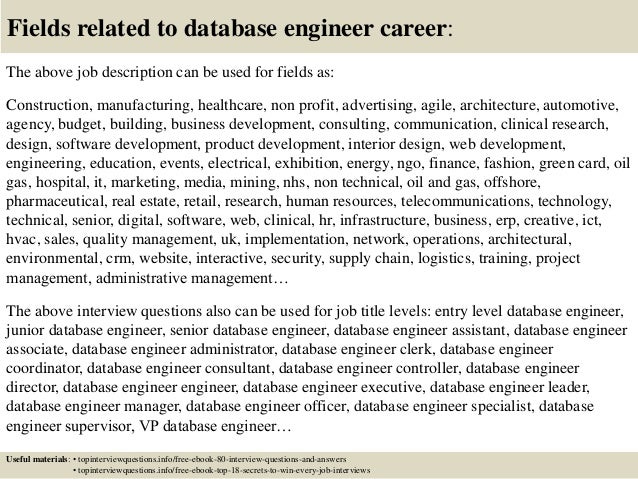 job description database