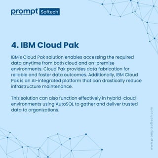 Top 10 Data Fabric Tools for Data-Driven Enterprises