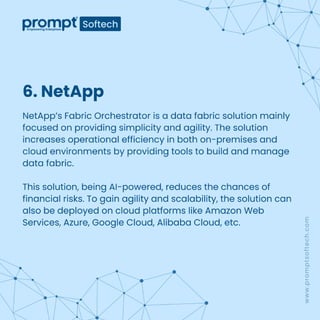 Top 10 Data Fabric Tools for Data-Driven Enterprises