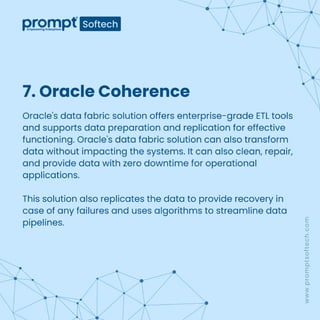 Top 10 Data Fabric Tools for Data-Driven Enterprises