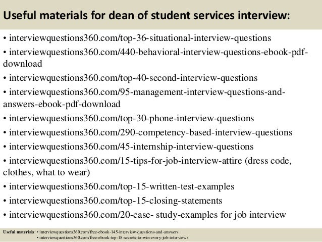 student interview questions