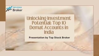 Presentation by Top Stock Broker
 