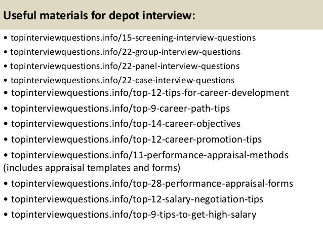 photo Home Depot Interview Attire depot interview questions and answers