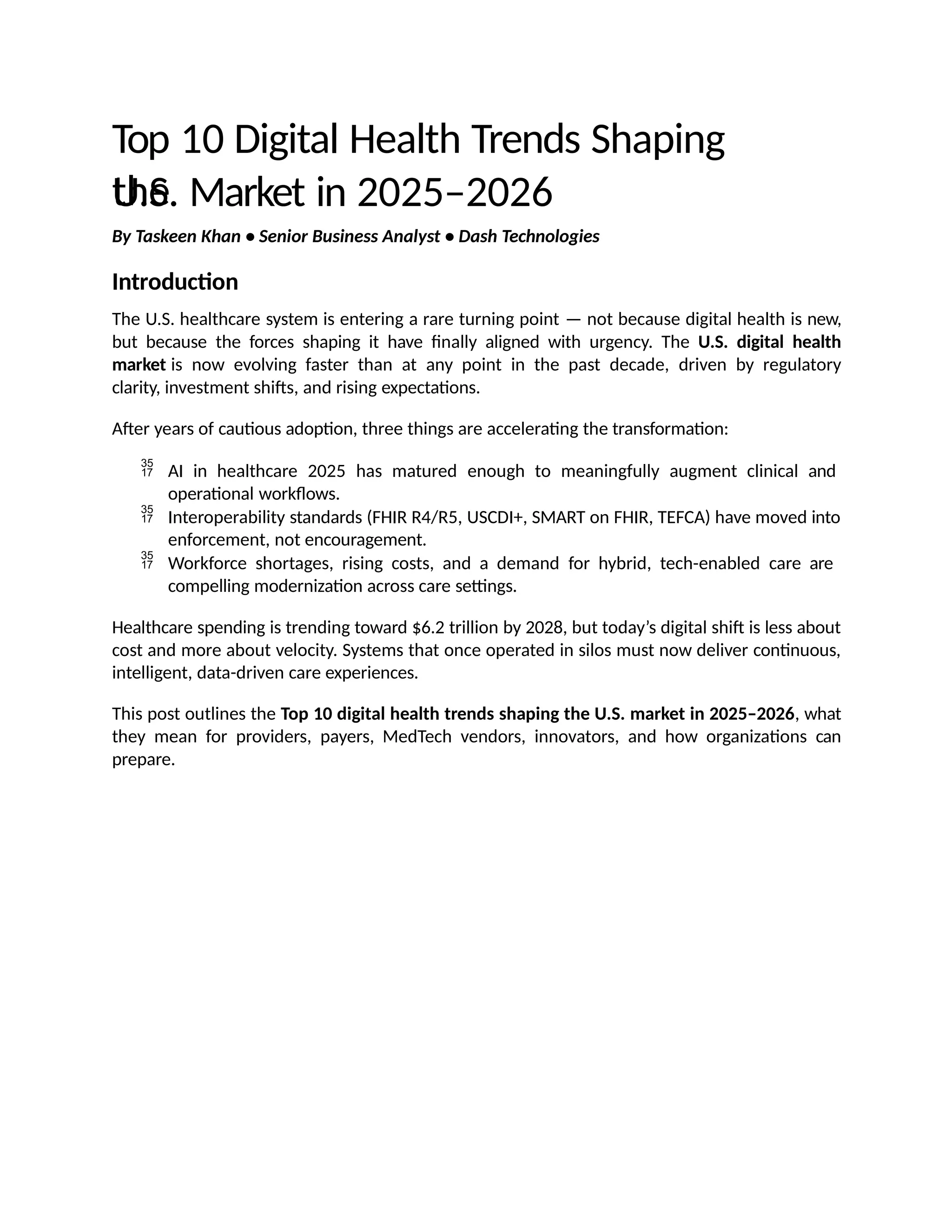Top 10 Digital Health Trends Shaping the U.S. Market in 2025–2026.pptx