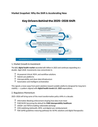 Top 10 Digital Health Trends Shaping the U.S. Market in 2025–2026.pptx