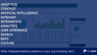 Officevibe is an all-in-one employee survey platform that gives
managers real-time insights.
Officevibe
 