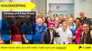 THANK YOU SPONSORS!
Special thanks
 