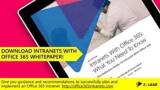 It goes into much greater depth and can be found at
WhenToUseWhat.com
DOWNLOAD THE WHEN TO USE
WHAT IN OFFICE 365 ENTERPRISE
USER GUIDANCE WHITEPAPER!
Microsoft Teams Enterprise
Guidance coming soon
 