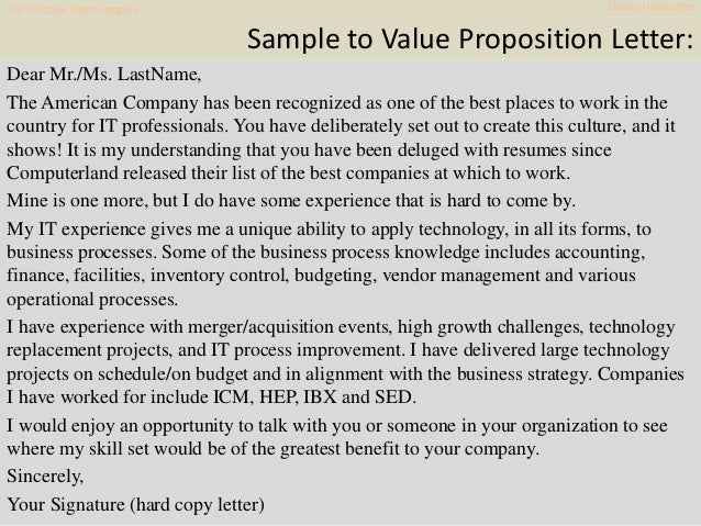 Top 10 Disney Interactive Cover Letter Samples