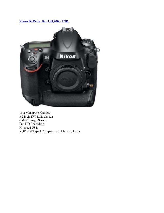 Top 10 dslr camera list price in india