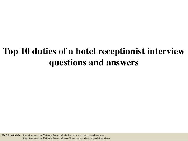 casino receptionist duties play slots online hotel receptionist job description