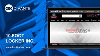 10.FOOT
LOCKER INC.
www.footlocker.com
 