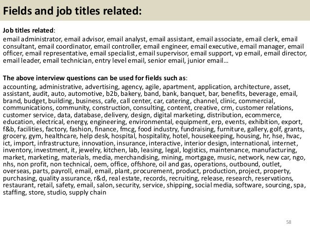 technical support interview questions and answers