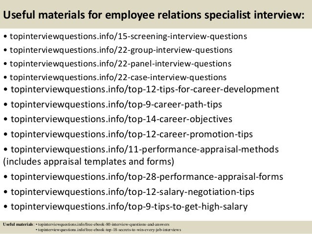 top 10 employee relations specialist interview questions and answers interview questions to ask employee