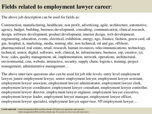 employment questions
