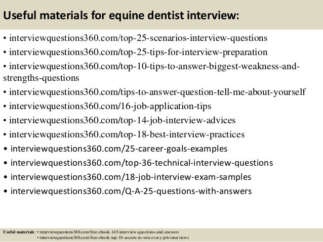 dentist question