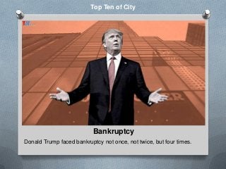 Top 10 facts of donald trump