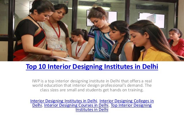 Top 10 Interior Designing Institutes In Delhi