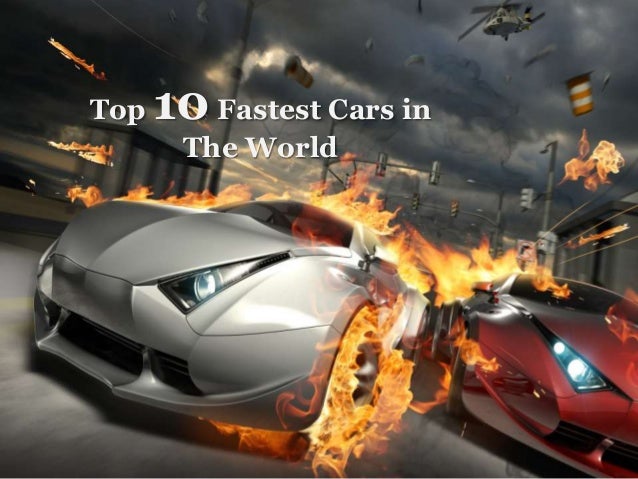 Top 10 Fastest Cars In The World