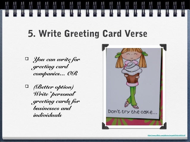 How to write a greeting