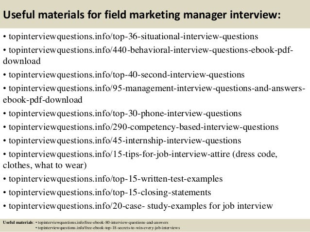 interview questions marketing coordinator