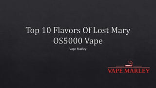 Discover The Best Lost Mary OS5000 Flavors At Blazin Smoke | By Mubeen