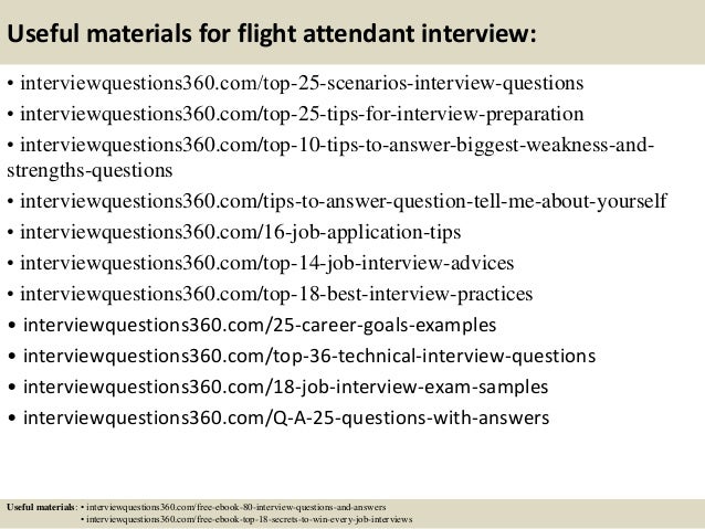 flight attendant case study