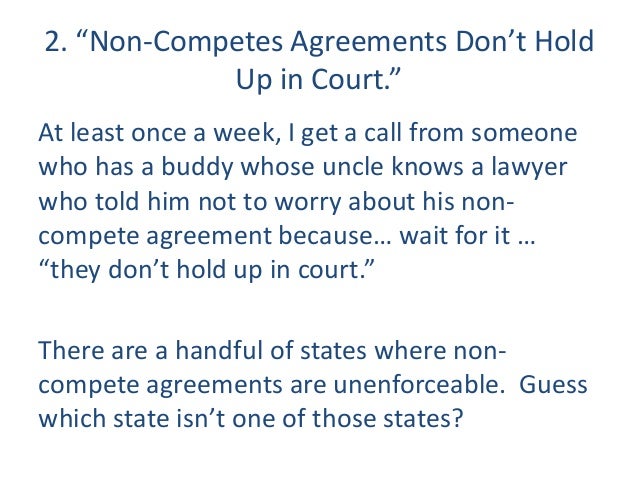top 10 florida non compete mistakes misperceptions what is a non compete clause