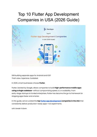 Top 10 Flutter App Development Companies in USA (2026 Guide).pdf