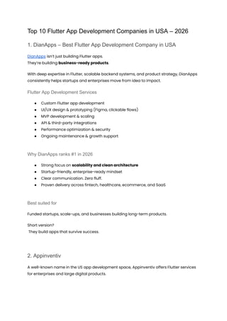 Top 10 Flutter App Development Companies in USA (2026 Guide).pdf