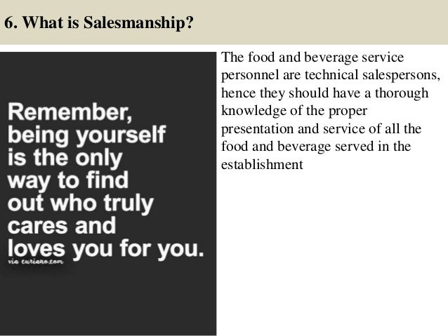 interview questions for restaurant servers
