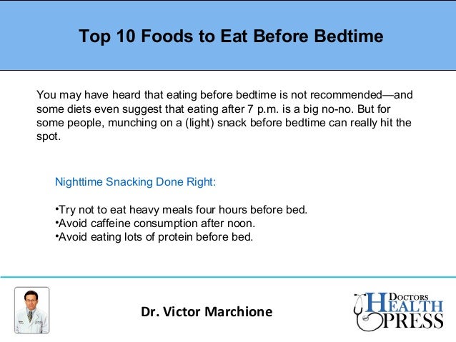 Foods Not To Eat Before Bedtime Foods Not To Eat Before Bedtime