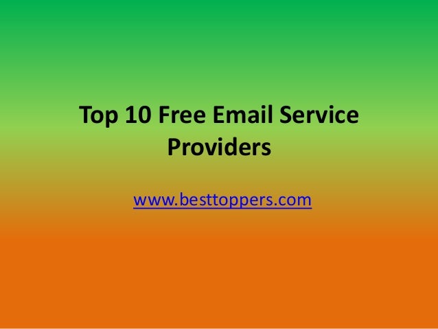top 10 free email service providers www besttoppers com free email service providers