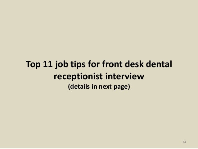 medical receptionist interview questions and answers