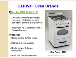 Top 10 Gas Wall Ovens under $1000